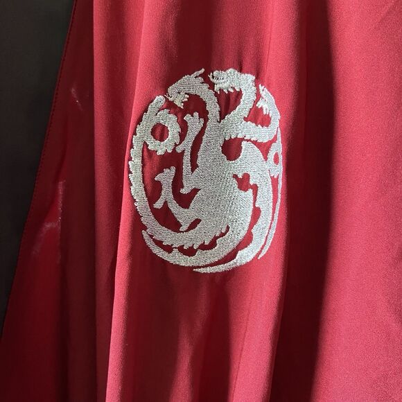 Game of Thrones Mother of Dragon Sleep Robe Women XL/2XL Red Daenerys Targaryen - Picture 5 of 13